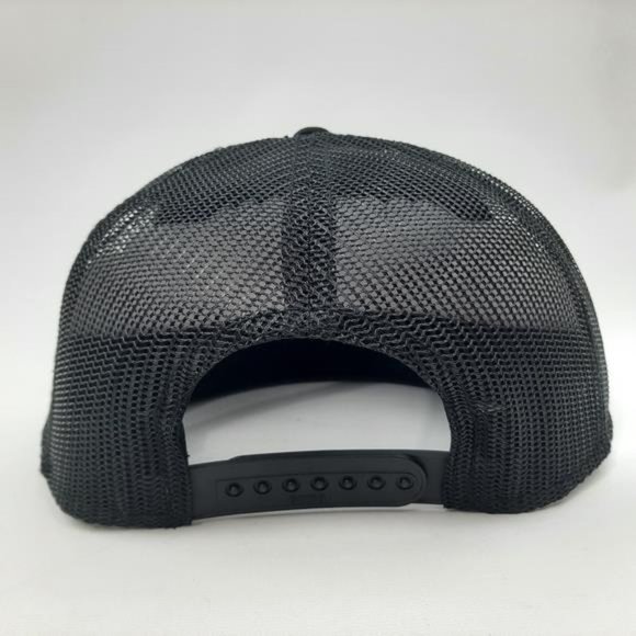 American Biker Retro Willy G Embroider Flat Bill Trucker Mesh Snapback Harley HD - Picture 3 of 8